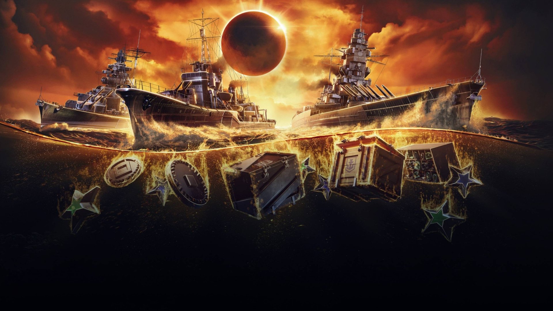 Мир кораблей  открываем КОНТЕЙНЕРЫ