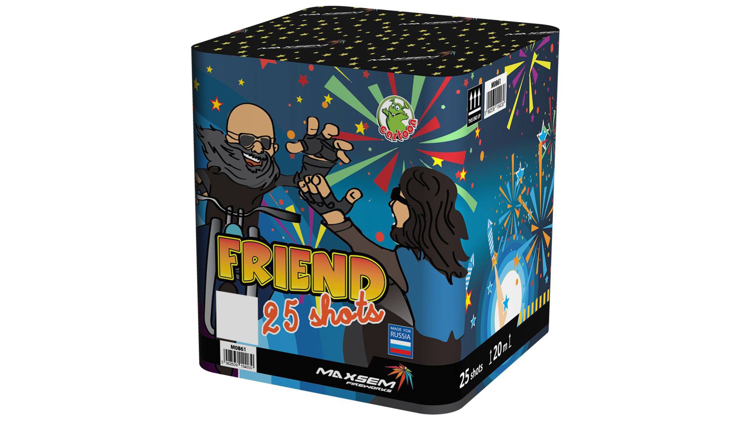 M0861 Салют "FRIEND" (0,8" х 25 залпов) "Maxsem" смотреть онлайн