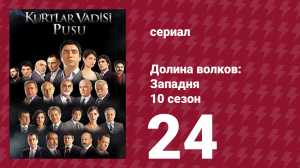 Долина волков: Западня 10 сезон 29 серия (сериал, 2010)