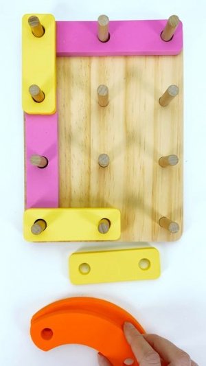 СОБИРАЕМ БУКВЫ ИЗ КОНСТРУКТОРА! 🔤✨ УЧИМ АЛФАВИТ И ИГРАЕМ ВМЕСТЕ! 🧩