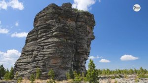 Наша Сибирь 4К: Скалы Кутурчинского белогорья