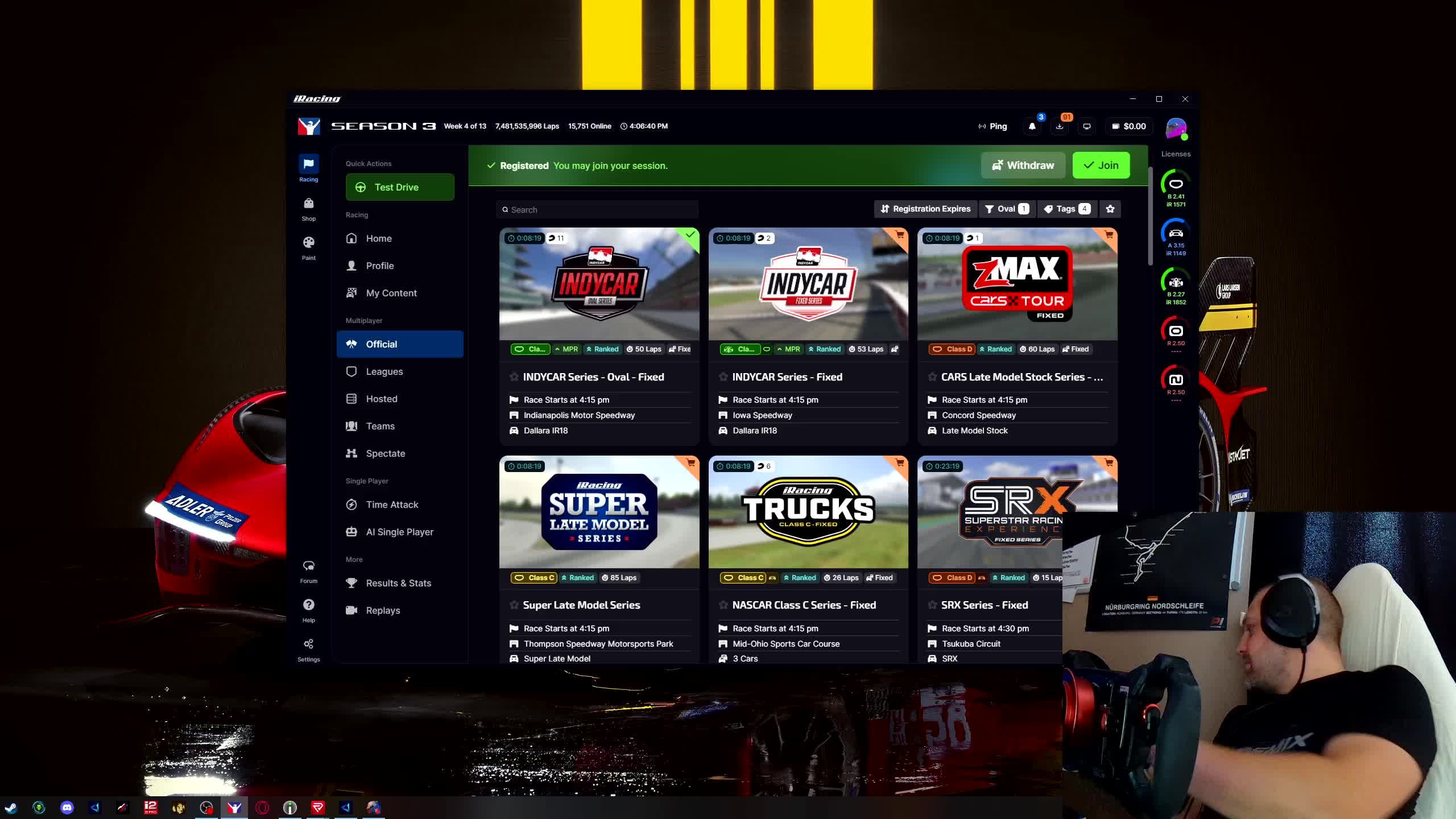 Покоряем Indy Car!!! На легендарном овале Indianapolis))