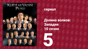 Долина волков: Западня 10 сезон 5 серия (сериал, 2010)
