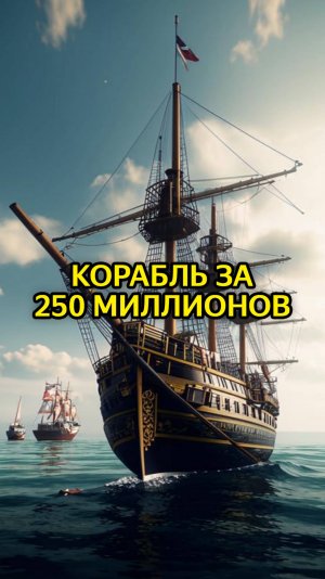 Корабль за 250 миллионов рублей?! #история #флот #фрегат #18век
