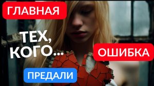 Ошибка тех, кого предали