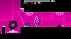 Прохожу официальные уровни но с 100 игроками в Geometry Dash Geometry Dash 12 часть