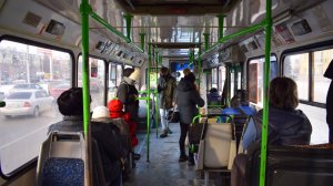 Автобус ЛиАЗ-5256.45 (Х 457 НО 22). Покатушки по Барнаулу.