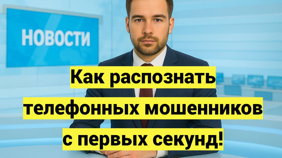Как распознать телефонных мошенников с первых секунд смотреть онлайн