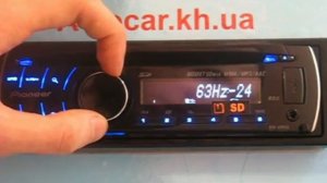 Обзор аудионатроек автомагнитолы Pioneer DEH-4200SD avtocarkhua [get-save.com]