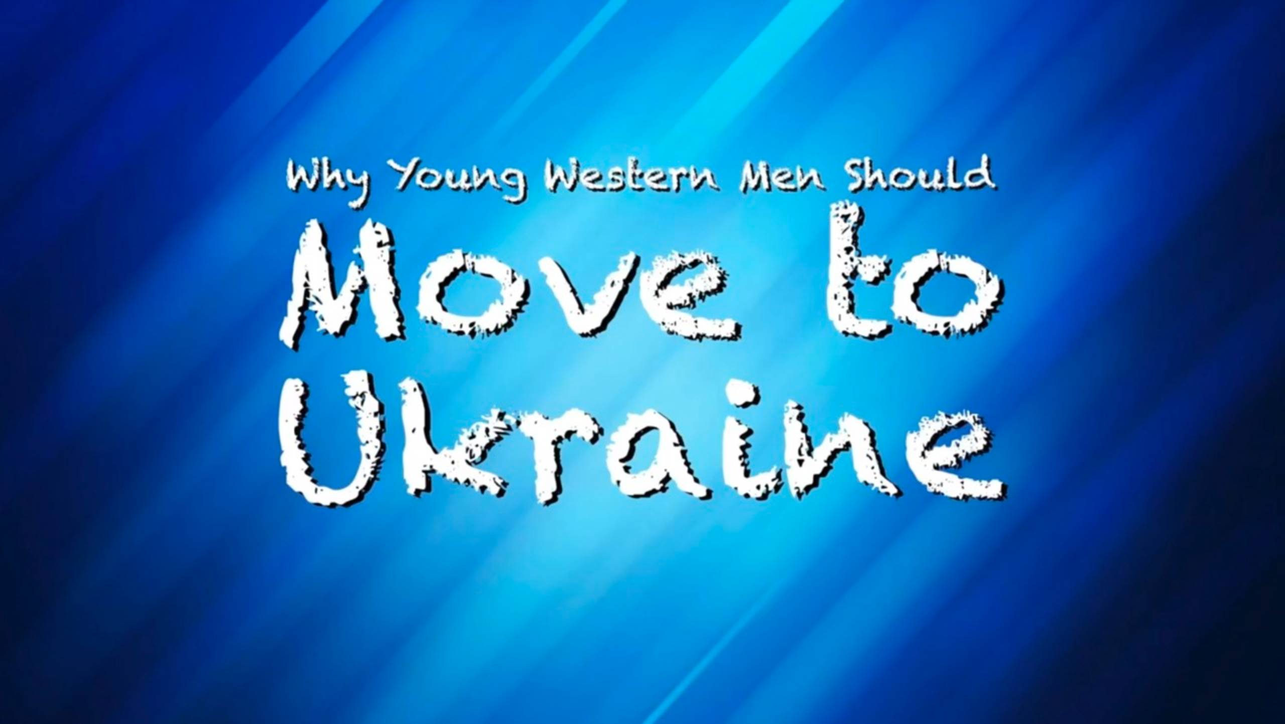 Why Western Men Should Move To Ukraine | CRP
