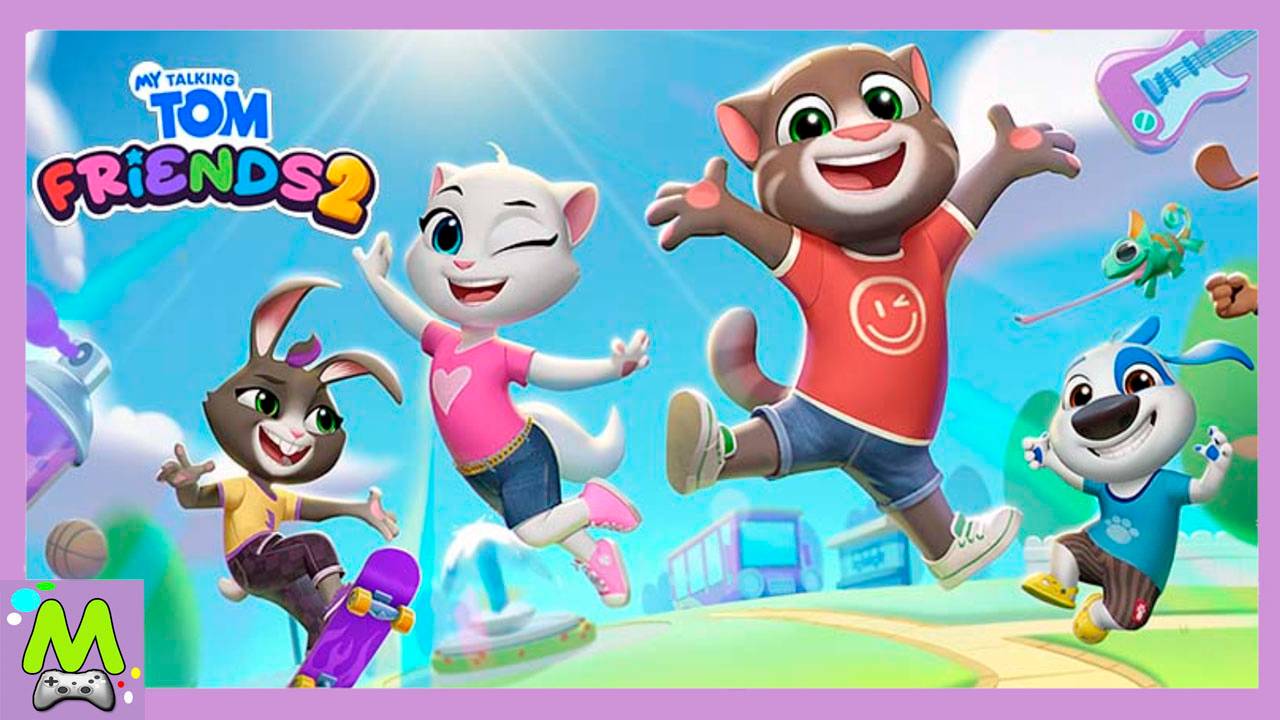 Мой Говорящий Том и Друзья 2.Новые Игры и Задания для Тома и Друзей.Обновление Игры смотреть онлайн