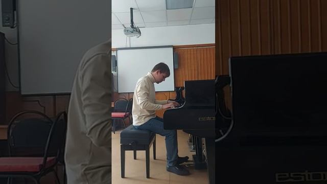 Антон - Синфония до минор (Бах) #piano_#классическаямузыка_#моцарт смотреть онлайн