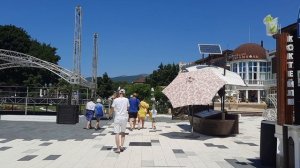 Кабардинка 2025 пляж Надым , столовая под Шатром - одна из лучших в Кабардинке !