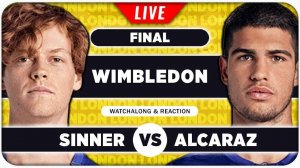 Янник Синнер - Карлос Алькарас Теннис Уимблдон 2025. Финал Мужчины. Прямая Трансляция
