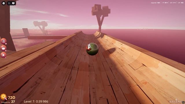Роблокс / лови баланс / все дальше и дальшн №15