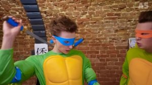 ЧЕРЕПАШКИ НИНДЗЯ в Реальной Жизни 😂 ПОПРОБУЙ НЕ ЗАСМЕЯТЬСЯ