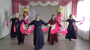 Танец с веерами. 2023 г