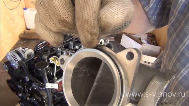 Подводящий воздушный патрубок впускного коллектора для двигателя Cummins ISF 2.8L ЕВРО4 5253505