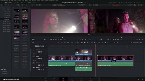 Часть II. Страница Монтаж (Edit Page)