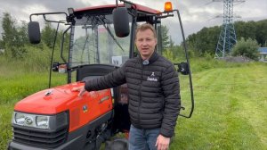 САМЫЙ популярный ТРАКТОР KUBOTA L3408 с КАБИНОЙ