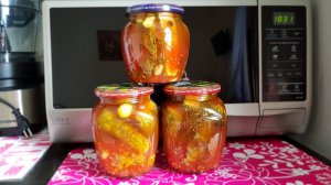 Хрустящие огурцы с кетчупом Чили на зиму! Готовлю каждый год и всегда мало.