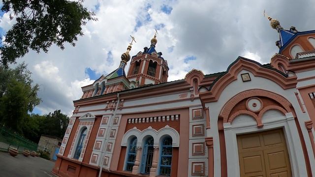 Посещения храмов в Омске.Храм в честь иконы Всех скорбящих Радость.ОМСК смотреть онлайн