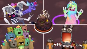 Остров Земли - Все Монстры, Песни и Анимации (My Singing Monsters, Мои Поющие Монстры)