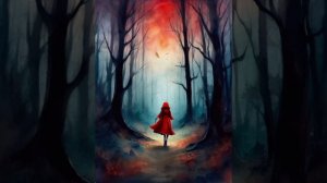 Красная Шапочка в лесу одна
