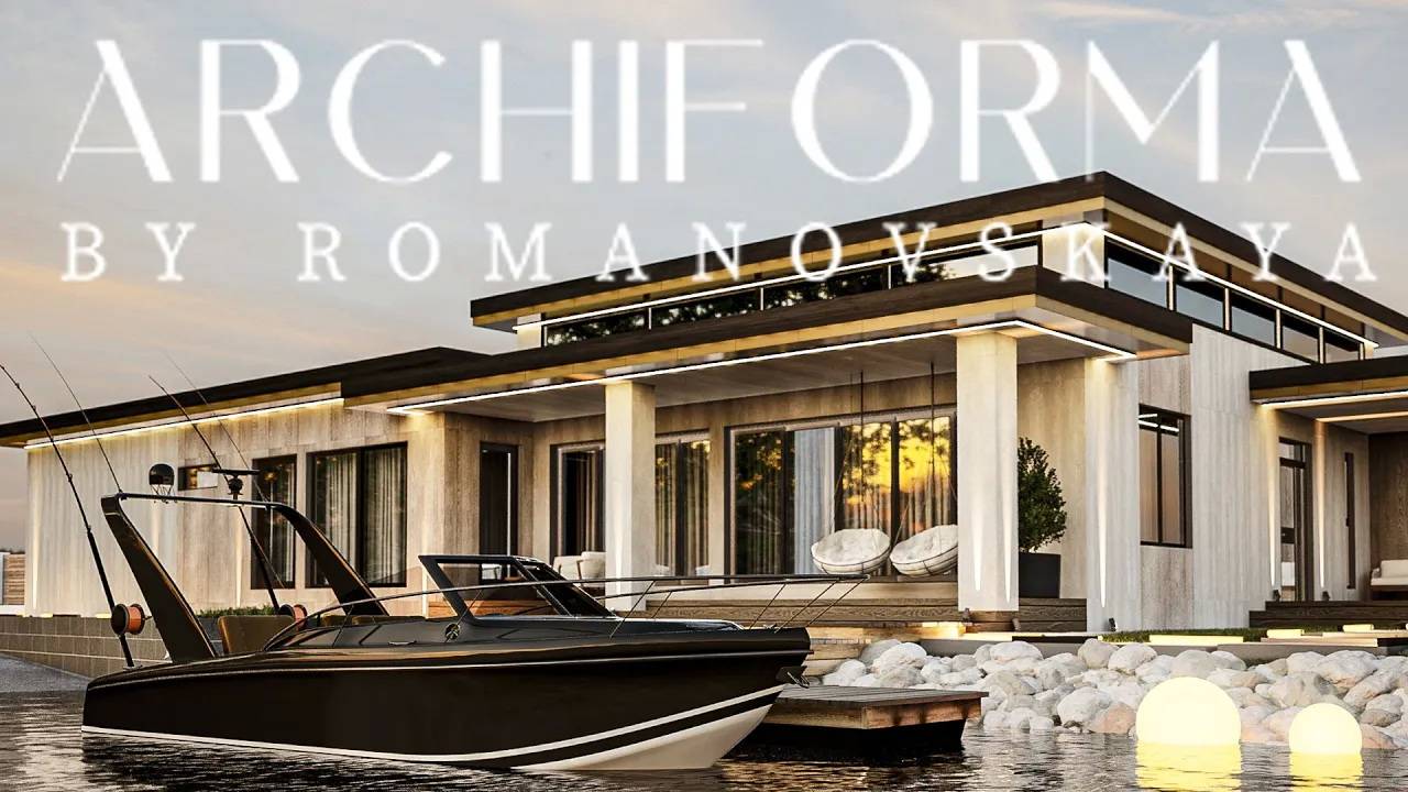 Проект загородного дома от студии дизайна и архитектуры ARCHIFORMA