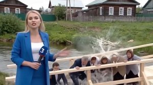 Новый мост в г. Кислодрищенск - Выступление мэра