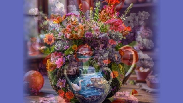 Цветочные фантазии от ИИ смотреть онлайн