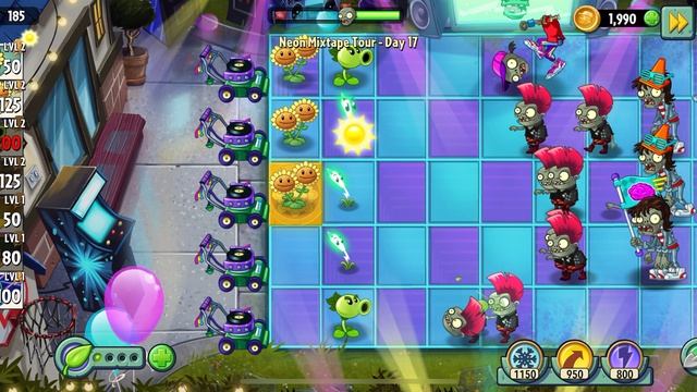 Растения против зомби, дискотека день 17 смотреть онлайн