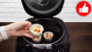 Проще простого! Вкуснейшие кексики с ягодами в мультиварке, Съедаются мгновенно! Выпечка к чаю