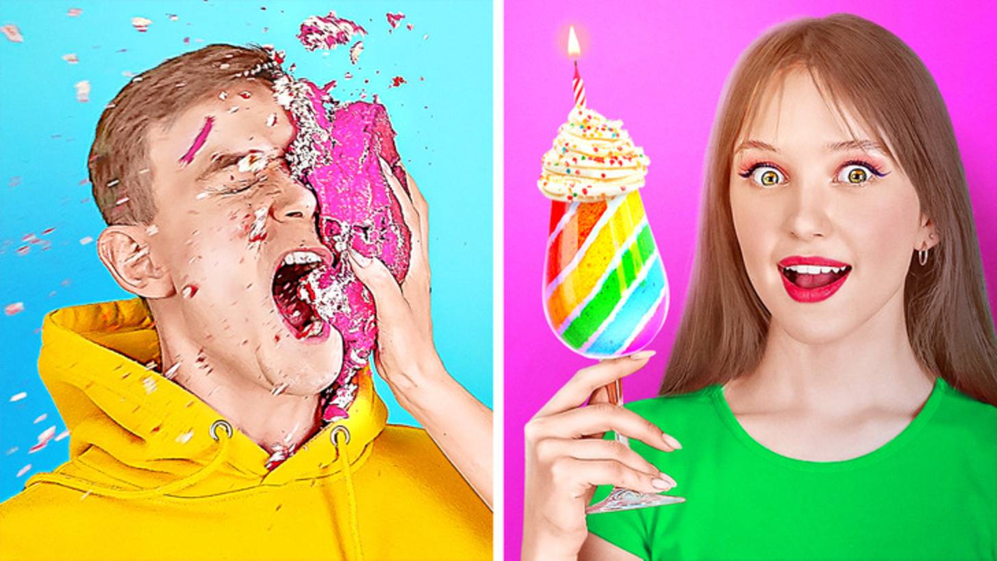 🍔 Крутые лайфхаки с едой 😋 простые и весёлые идеи! смотреть онлайн