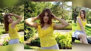 ✨️Глаз не отвести✨️Топ спицами "СИЕСТА"✨️Авторский Мастер класс ✨️