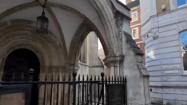 Лондон Великобритания  достопримечательности прогулка по городу осмотр двора старинного собора