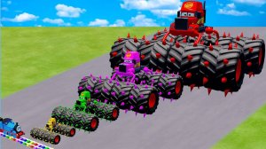 ГРУЗОВИК МАК ПРОХОДИТ ПОЛОСУ ПРЕПЯДСТВИЙ ТАЧКИ МОЛНИЯ МАККУИН (1)