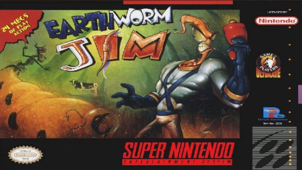 Earthworm Jim (SNES) Полное прохождение