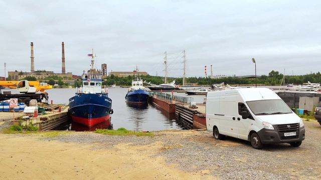 Приозерск. Причал, яхклуб смотреть онлайн