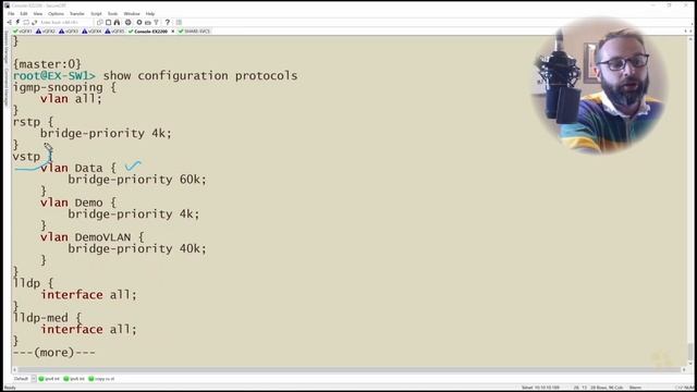 08. Deploy Junos VSTP and Cisco PVST+ смотреть онлайн