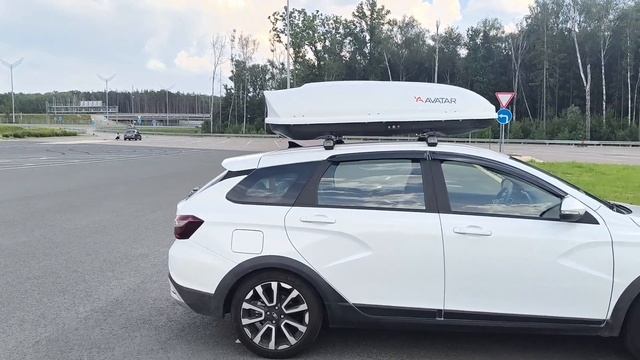 Лада Веста СВ Кросс, вариатор, 1.8, путь Санкт-Петербург - Краснодар