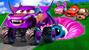 ПРОВЕРКА МОЛНИИ МАККУИНА НА ЛОВКОСТЬ ПОЛОСА ПРЕПЯДСТВИЙ МУЛЬТ ТАЧКИ