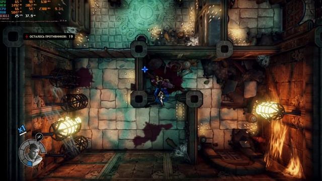 Gods Trigger - тест Athlon 300u 12GB DDR4 Vega 3 2GB (часть 2) смотреть онлайн