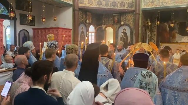 Престольный праздник.Положение Ризы Божьей Матери во Влахерне.Томашовка.Монастырь.14.07.2025 смотреть онлайн