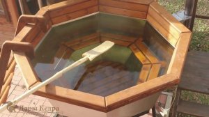 Банный чан с подсветкой, 2000 мм