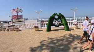 КУДА ПОЕХАТЬ НА МОРЕ В 2025 ГОДУ? ВЕЛОСИПЕДНАЯ ПРОГУЛКА ПО НАБЕРЕЖНОЙ ДИВНОМОРСКА❤️