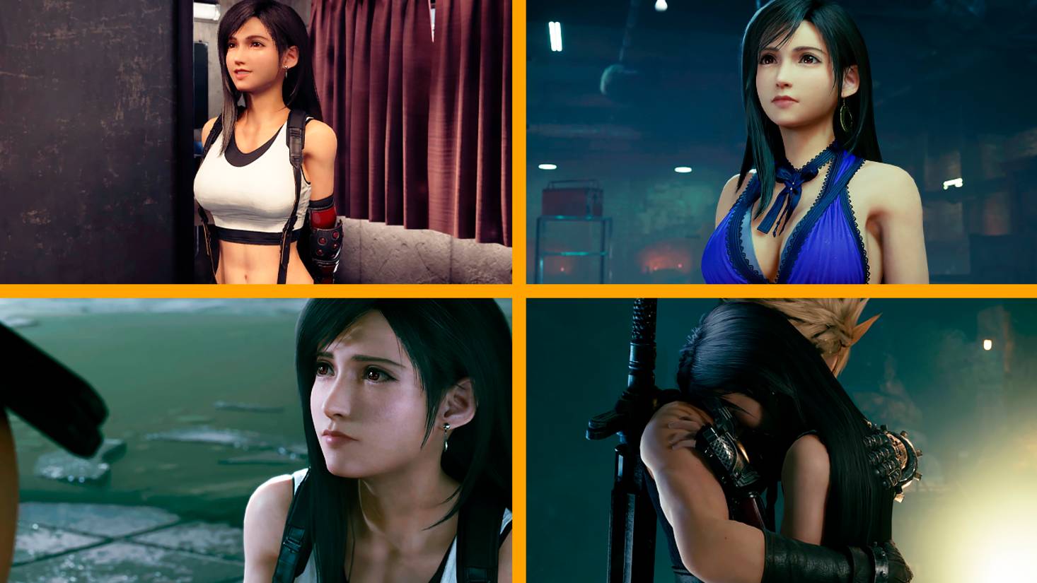 Final Fantasy VII Remake Intergrade | Все сцены с Тифой | Финал | Без комментариев смотреть онлайн