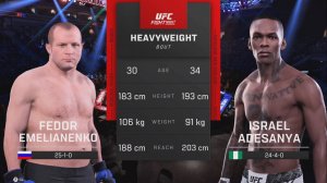 Фёдор Емельяненко vs Исраэль Адесанья – Битва эпох!