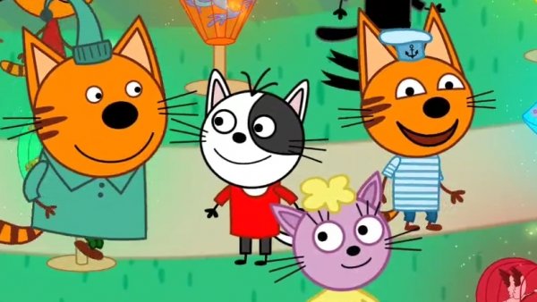 ТРИ КОТА. ДЕНЬ РОЖДЕНИЯ С ТРЕМЯ КОТАМИ