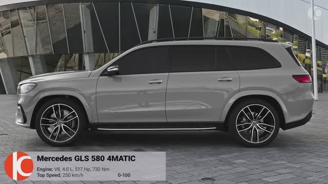 Mercedes GLS Facelift — звук, интерьер и экстерьер в деталях
